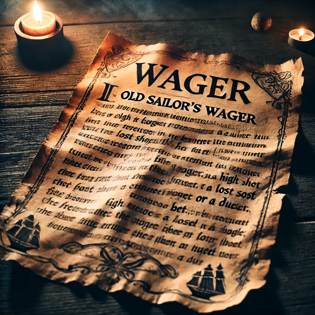 (JUNE 7TH) The sailors wager